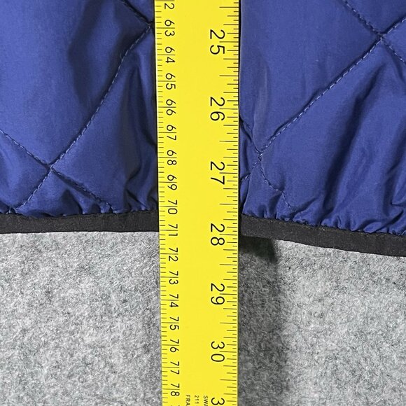 Antigua Quilted Vest Womens Sz L Blue Sleeveless Full Zip Lightweight Activewear - Picture 15 of 15